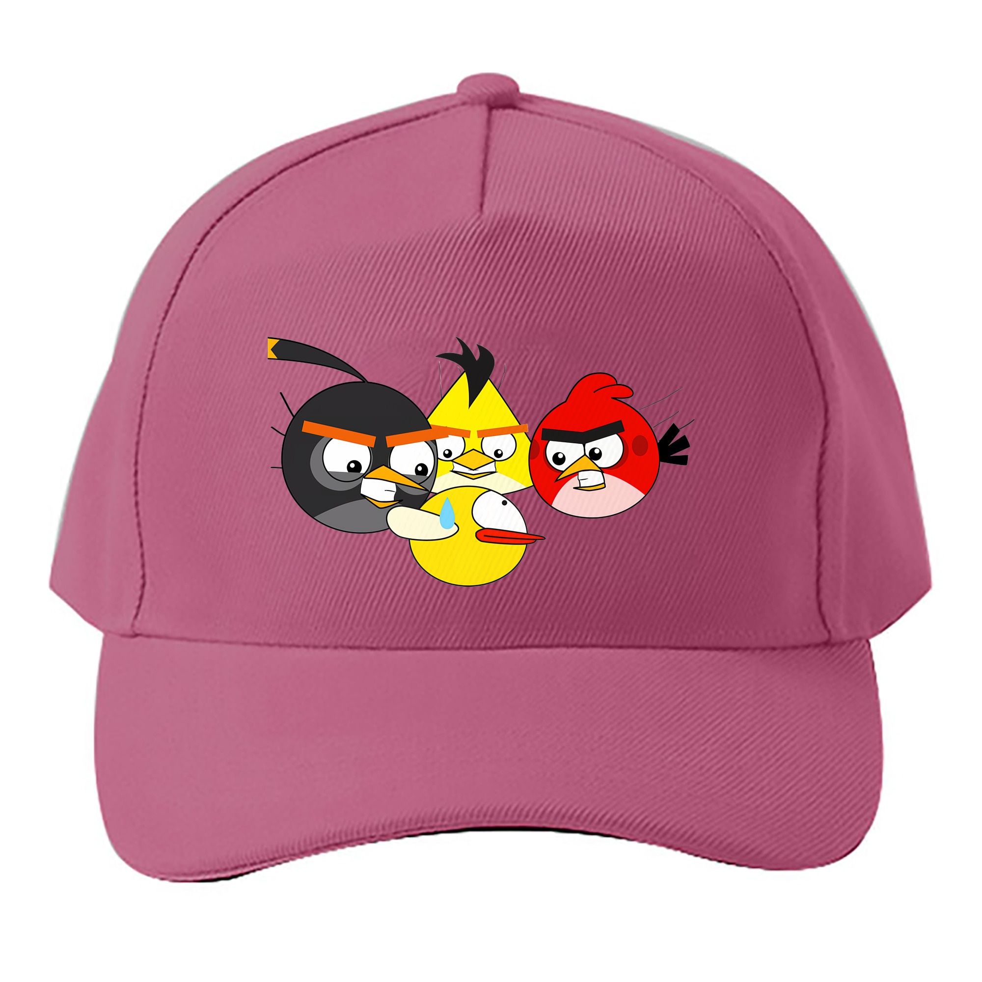（画像用） Angry Birds アングリーバード ベースボールキャップ 綿100％ 男女兼用 帽子 スポーツ